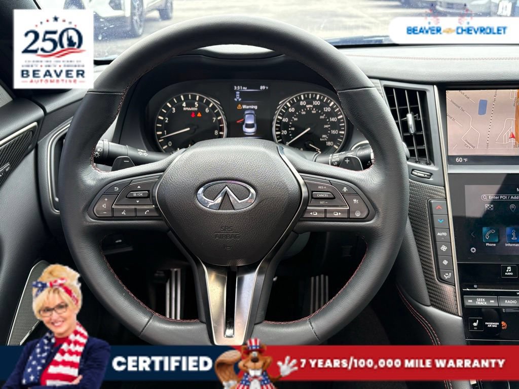 Used 2023 INFINITI Q50 Red Sport 400 AWD/4WD image 18