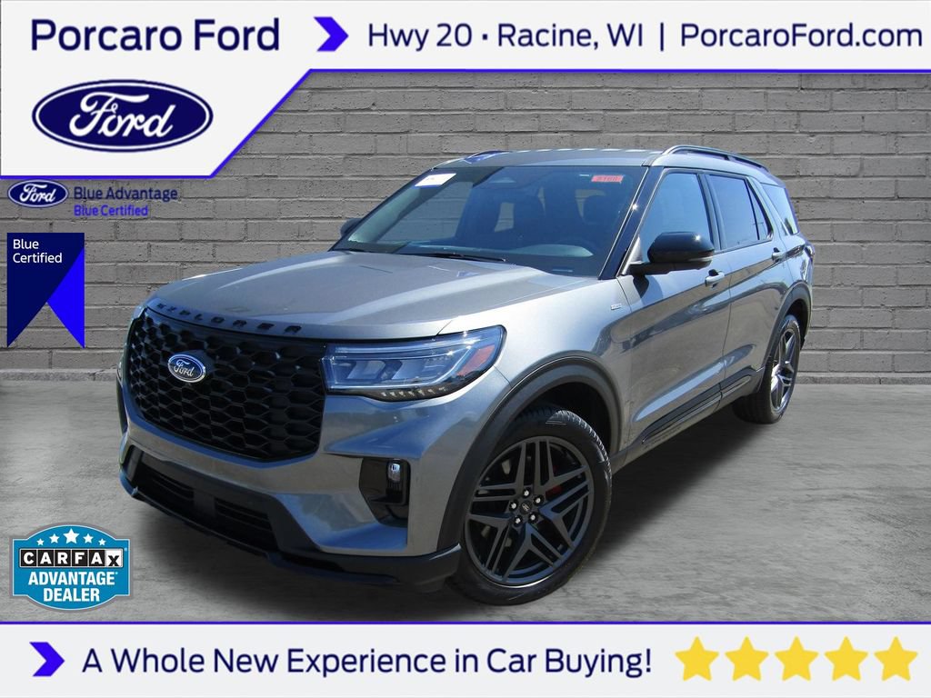 Certified 2025 Ford Explorer ST-Line w/ ST-Line Street Pack