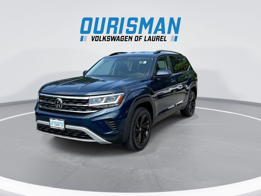 Used 2022 Volkswagen Atlas SE w/ Black Wheel Package AWD/4WD image 4