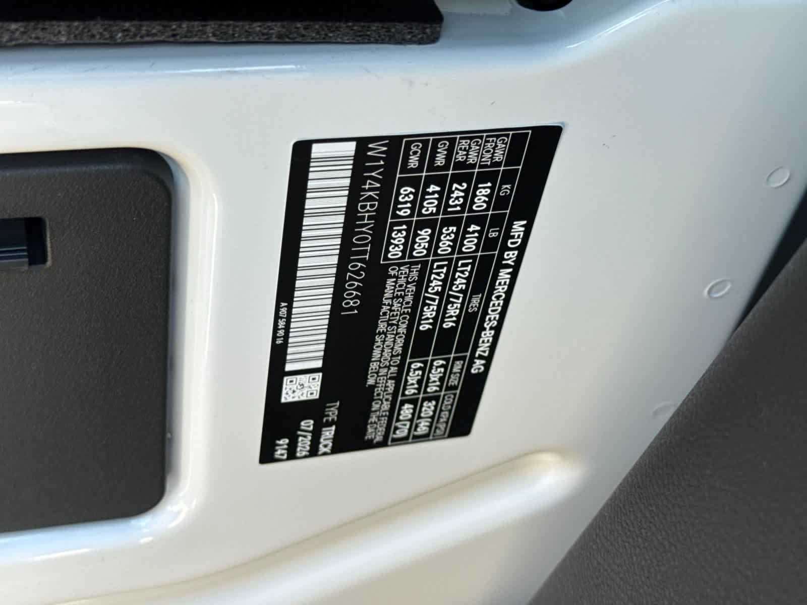 New 2026 Mercedes-Benz Sprinter 2500 image 27