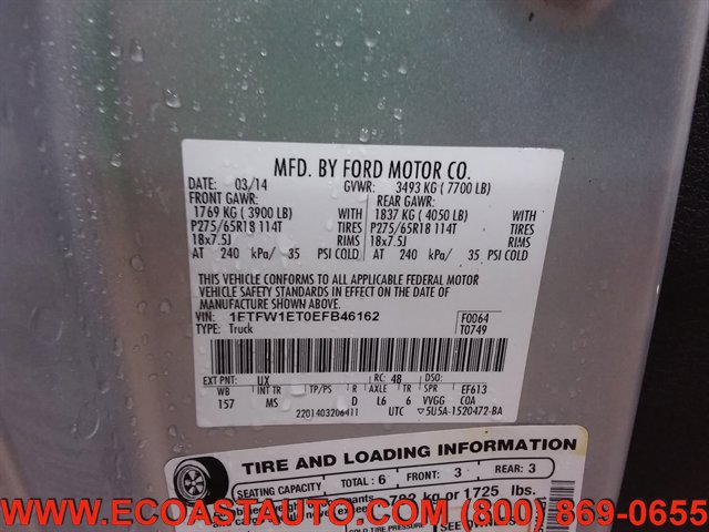 Used 2014 Ford F150 XLT w/ Equipment Group 302A Luxury AWD/4WD image 18