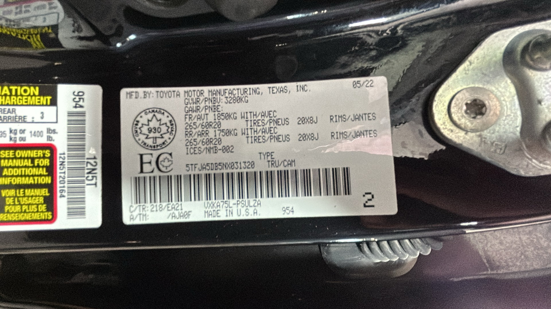 Used 2022 Toyota Tundra Limited AWD/4WD image 10