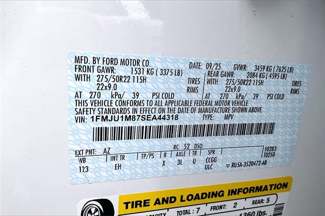 New 2025 Ford Expedition Platinum w/ Driver's Package image 13