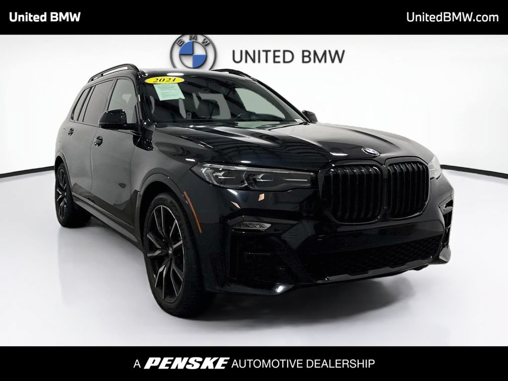 Used 2021 BMW X7 xDrive40i w/ M Sport Package AWD/4WD image 3