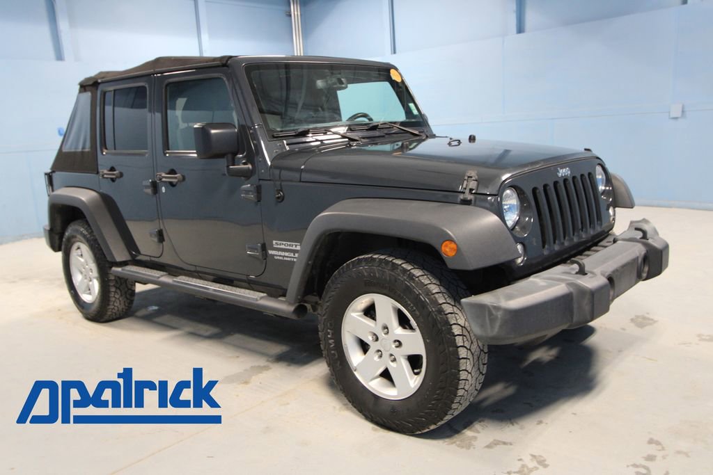 Used 2017 Jeep Wrangler Unlimited Sport w/ Quick Order Package 23S AWD/4WD image 1