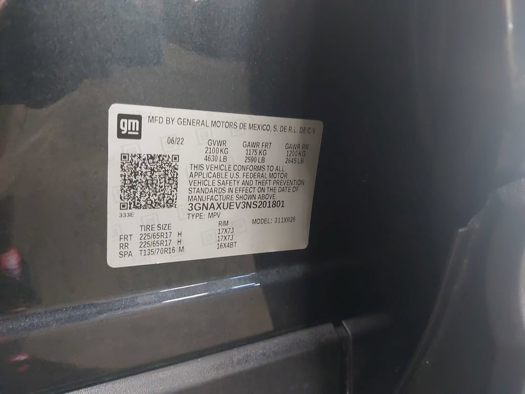 Used 2022 Chevrolet Equinox LT AWD/4WD image 59