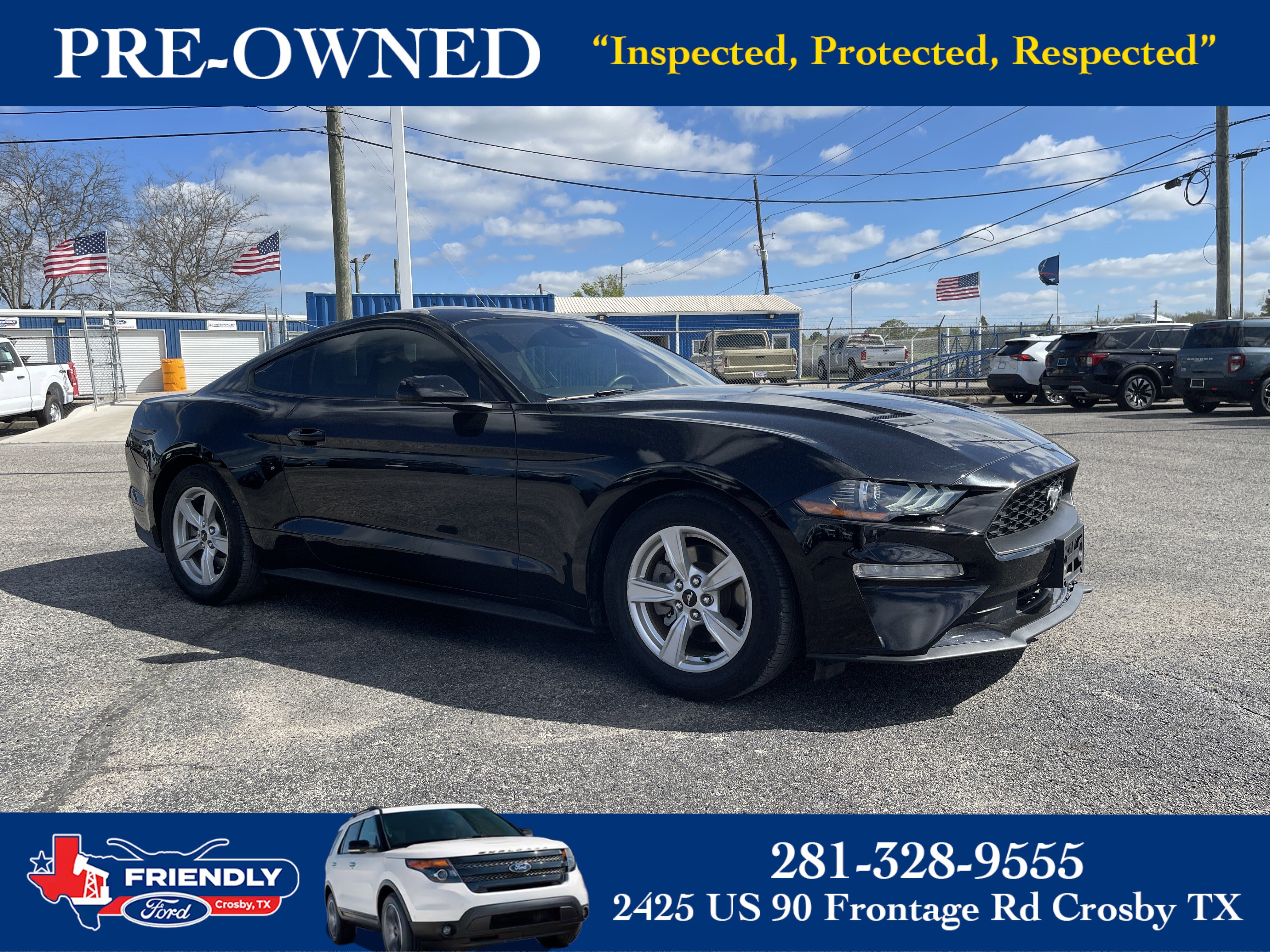 Used 2021 Ford Mustang EcoBoost image 1