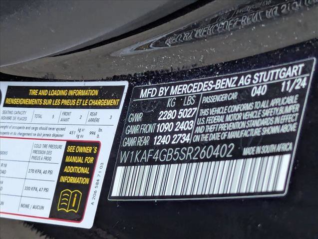 Certified 2025 Mercedes-Benz C 300 Sedan image 26