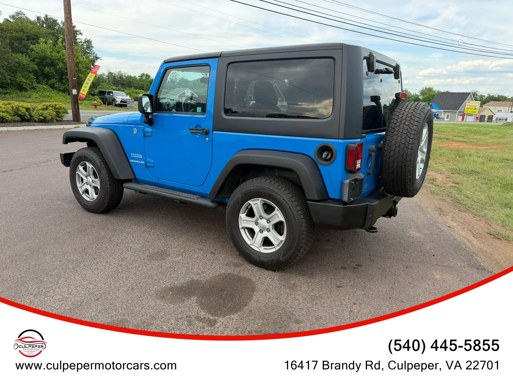 Used 2011 Jeep Wrangler Sport AWD/4WD image 3
