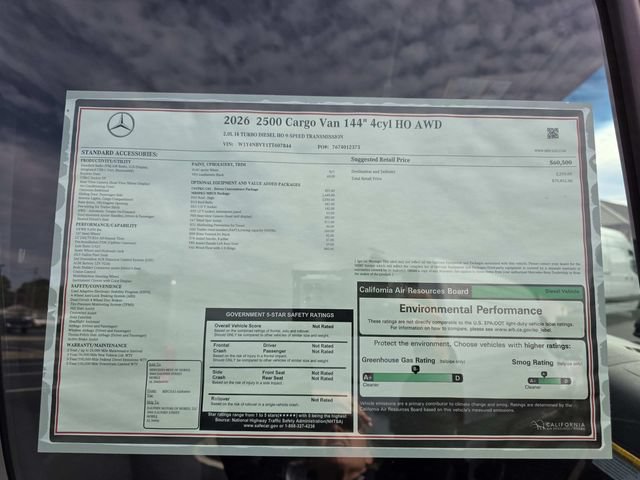 New 2026 Mercedes-Benz Sprinter 2500 image 4