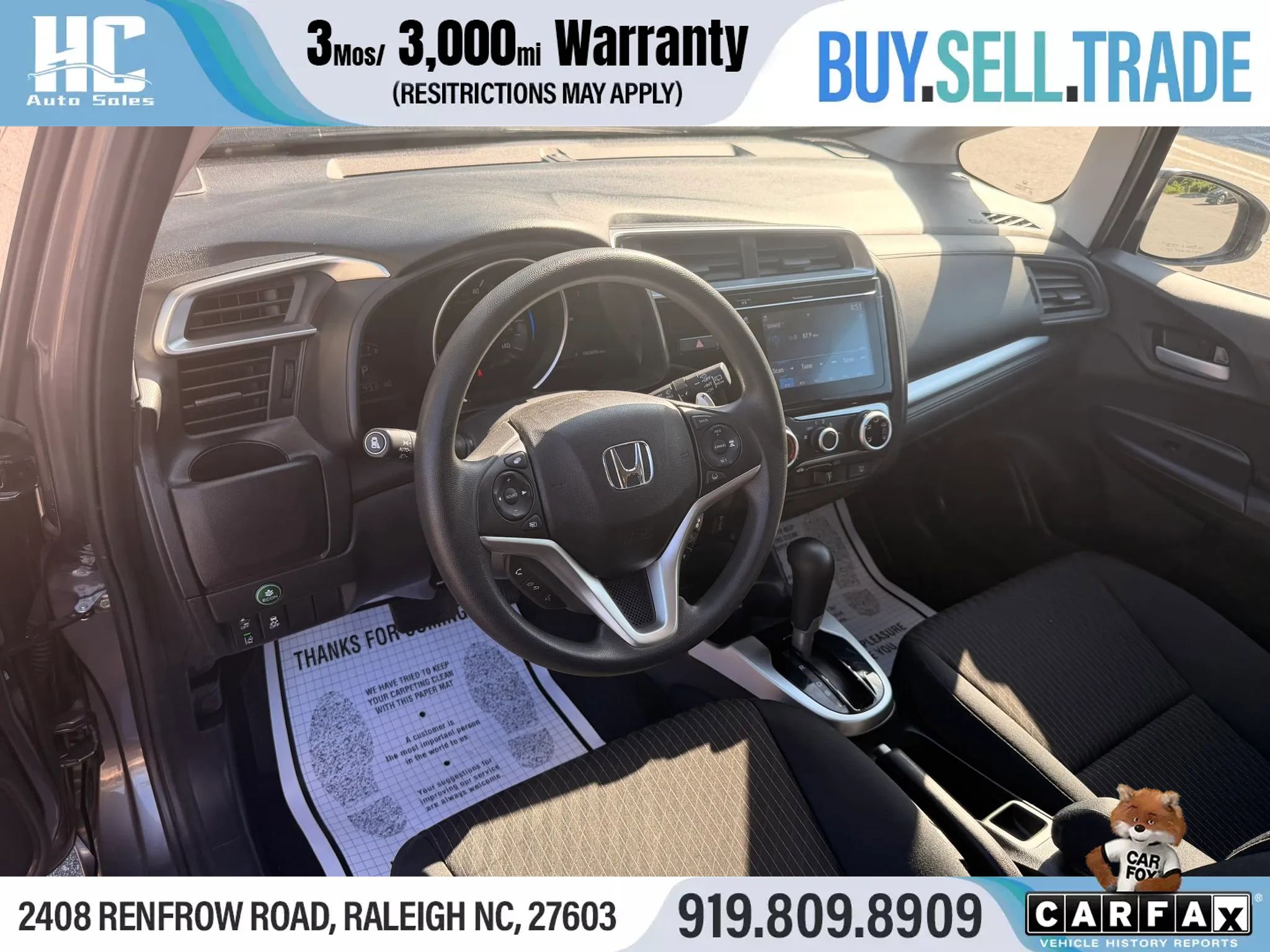 Used 2020 Honda Fit EX image 13