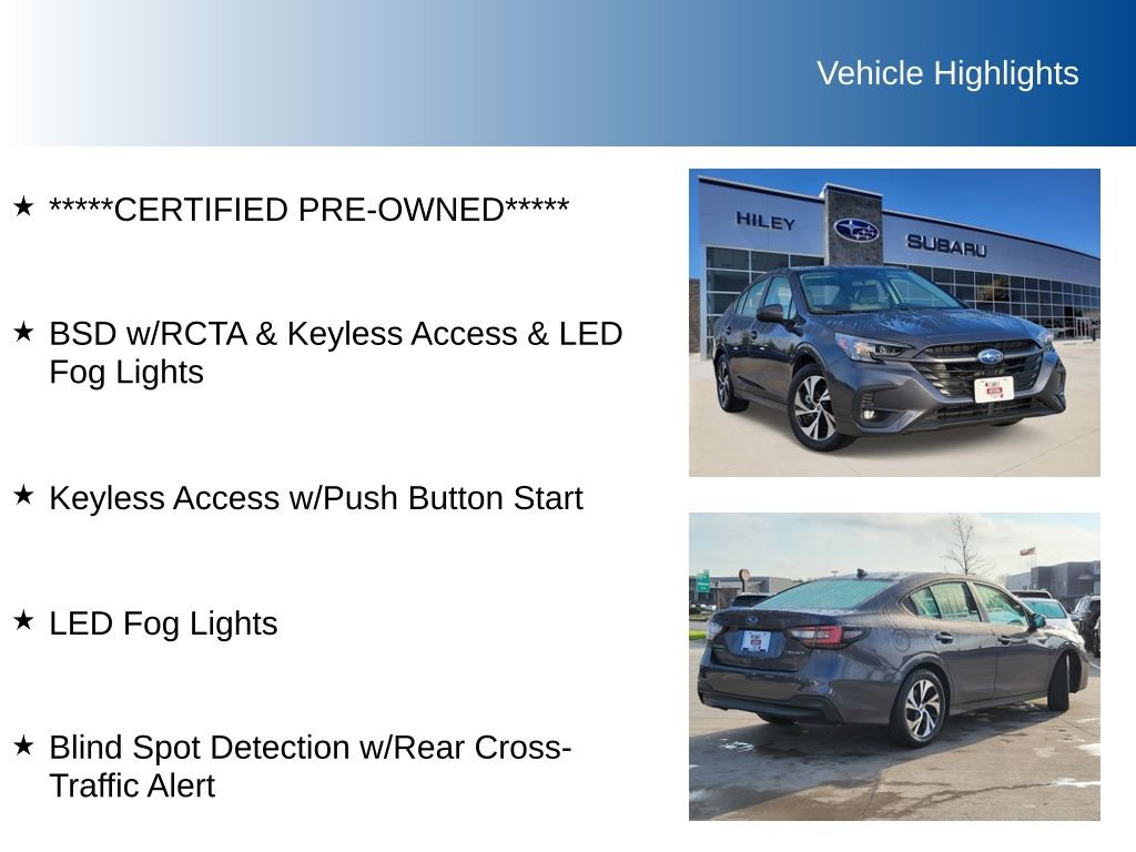 Certified 2025 Subaru Legacy Premium image 5