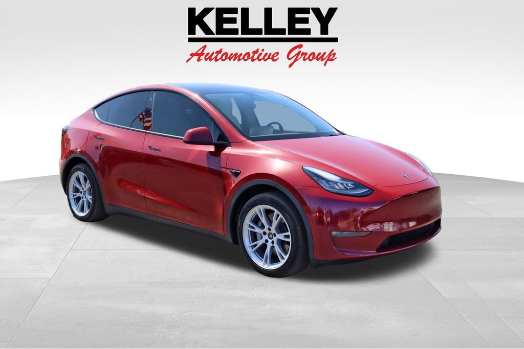 Used 2021 Tesla Model Y Long Range AWD/4WD image 1