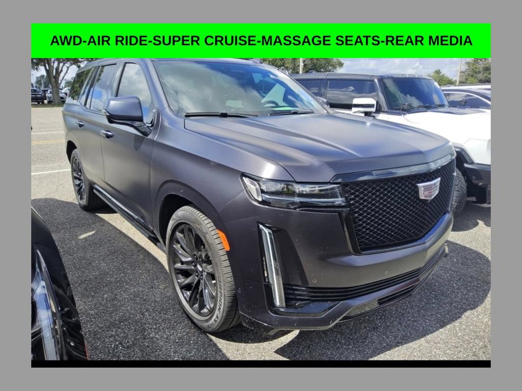 Used 2024 Cadillac Escalade Sport Platinum w/ LPO, ONYX Package AWD/4WD video 1