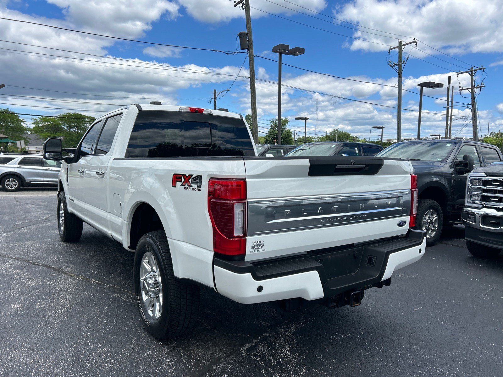 Certified 2020 Ford F350 Platinum w/ FX4 Off-Road Package AWD/4WD image 14