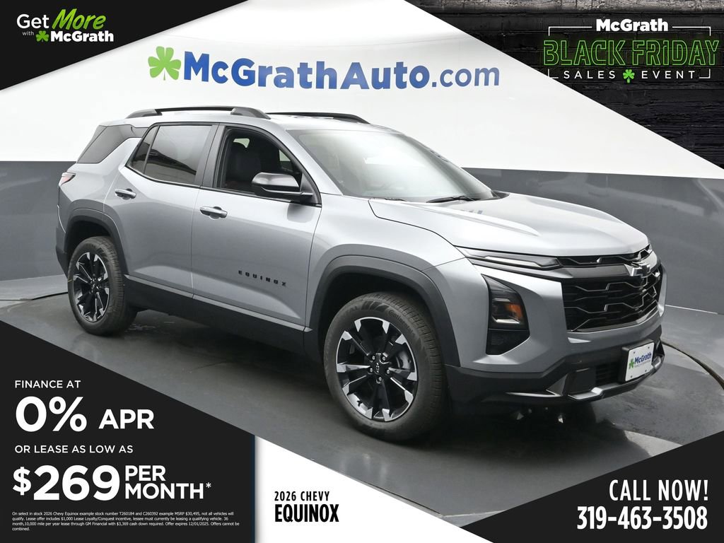 New 2026 Chevrolet Equinox RS w/ Convenience Package III