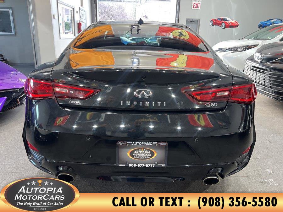 Used 2022 INFINITI Q60 3.0t Luxe w/ Essential Package AWD/4WD image 4