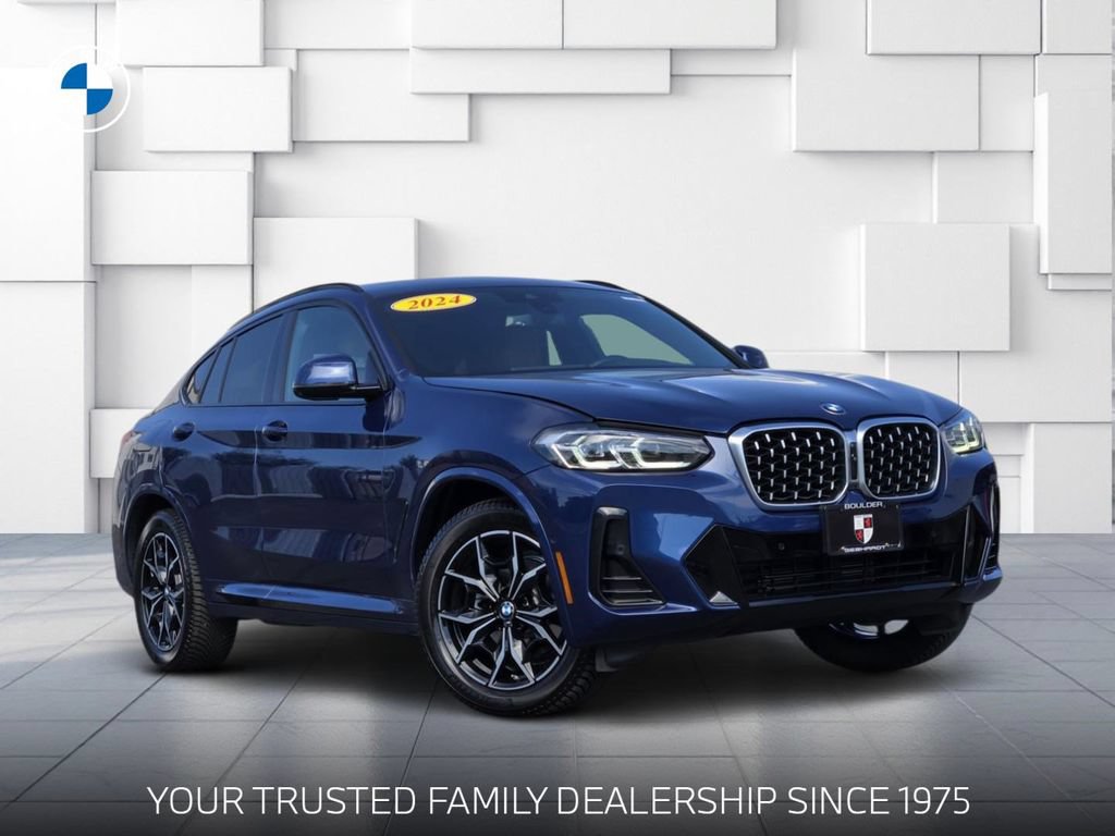 Used 2024 BMW X4 xDrive30i w/ Premium Package