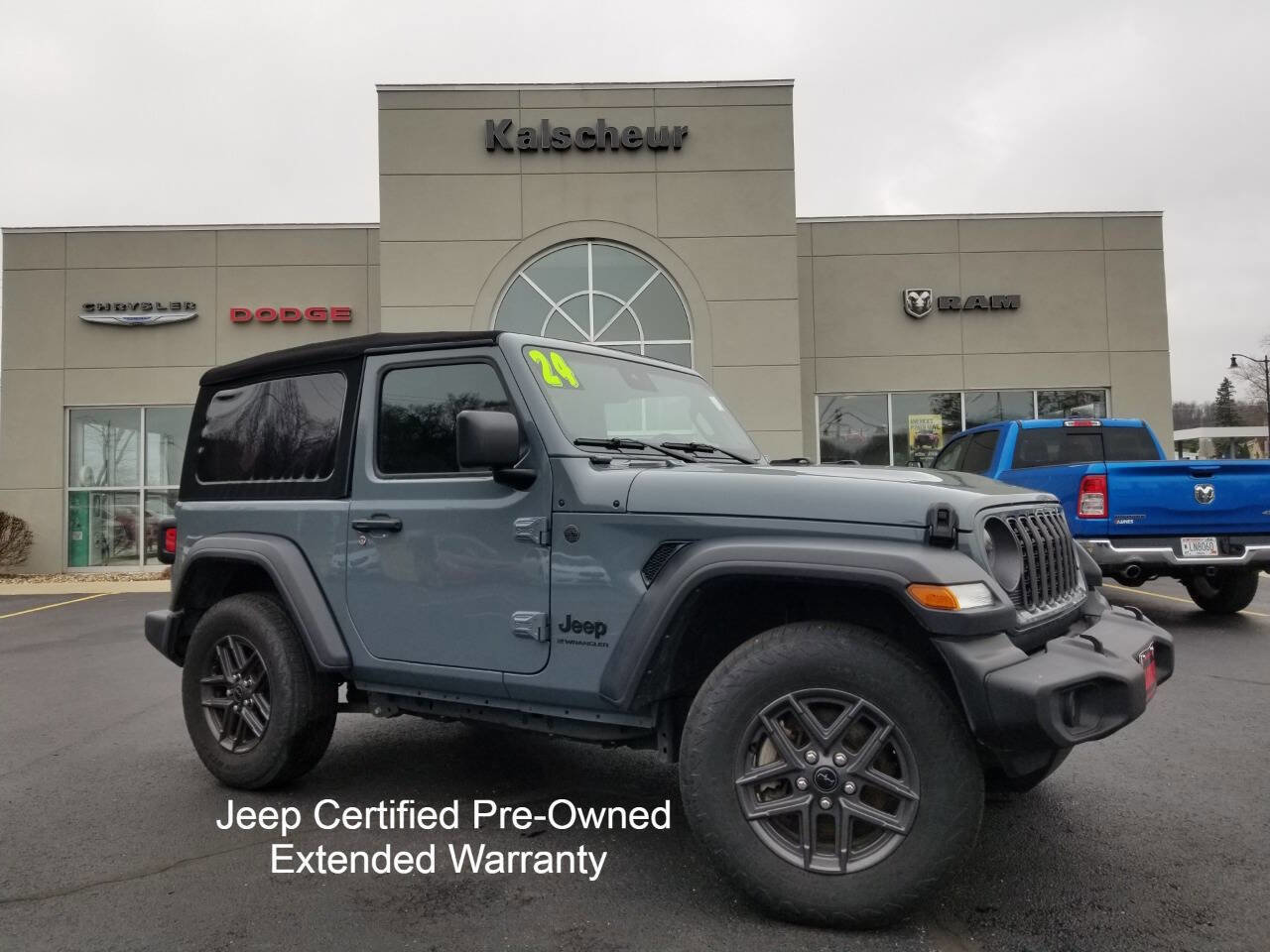 Certified 2024 Jeep Wrangler Sport AWD/4WD image 1