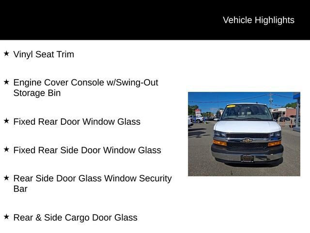 Used 2024 Chevrolet Express 2500 w/ Driver Convenience Package RWD image 22