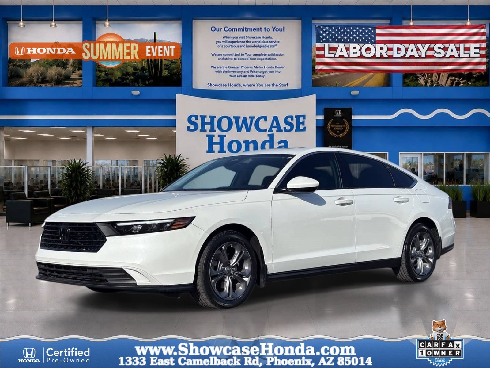 Certified 2024 Honda Accord EX