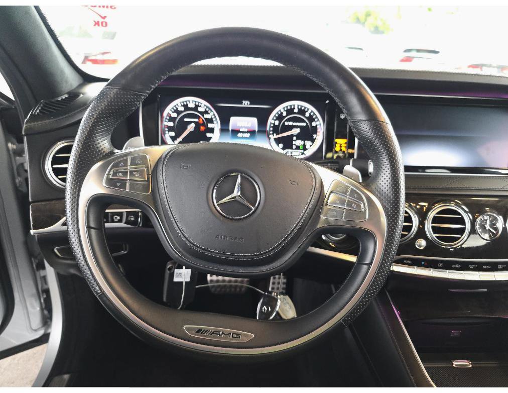 Used 2015 Mercedes-Benz S 63 AMG 4MATIC Sedan w/ Driver Assistance Package image 10