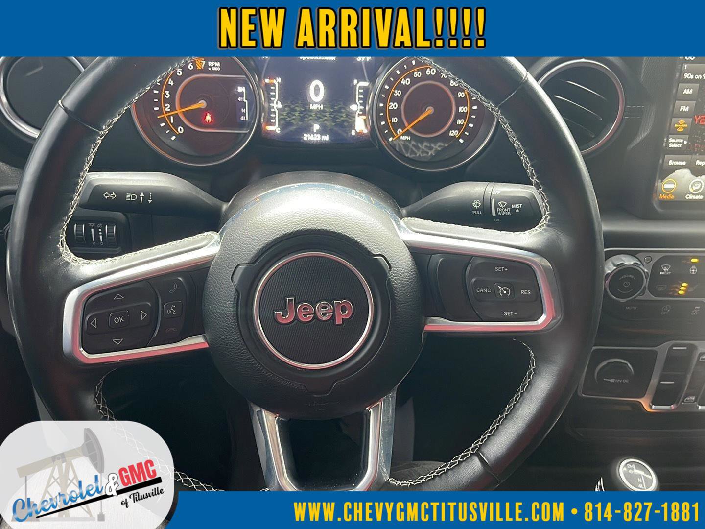 Used 2022 Jeep Gladiator Overland w/ Popular Equipment Package image 7