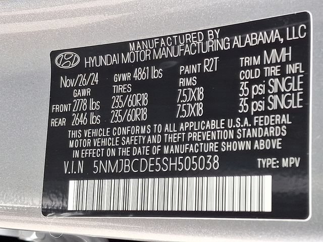 Used 2025 Hyundai Tucson SEL AWD/4WD image 27