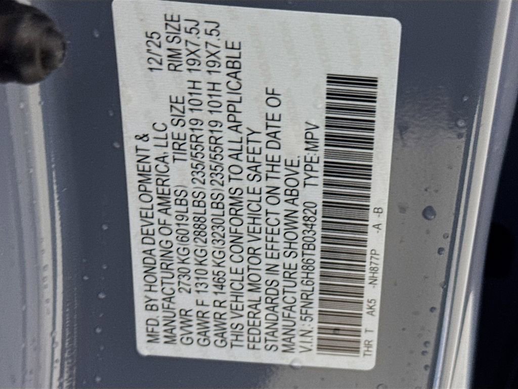 Used 2026 Honda Odyssey Touring image 47