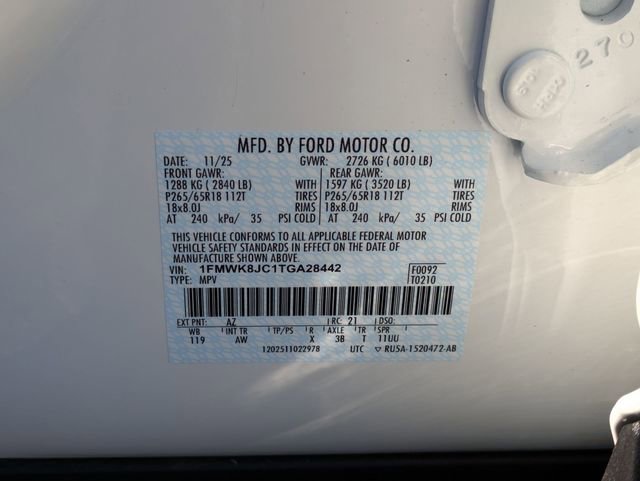 New 2026 Ford Explorer Tremor w/ Tremor Ultimate Package image 44