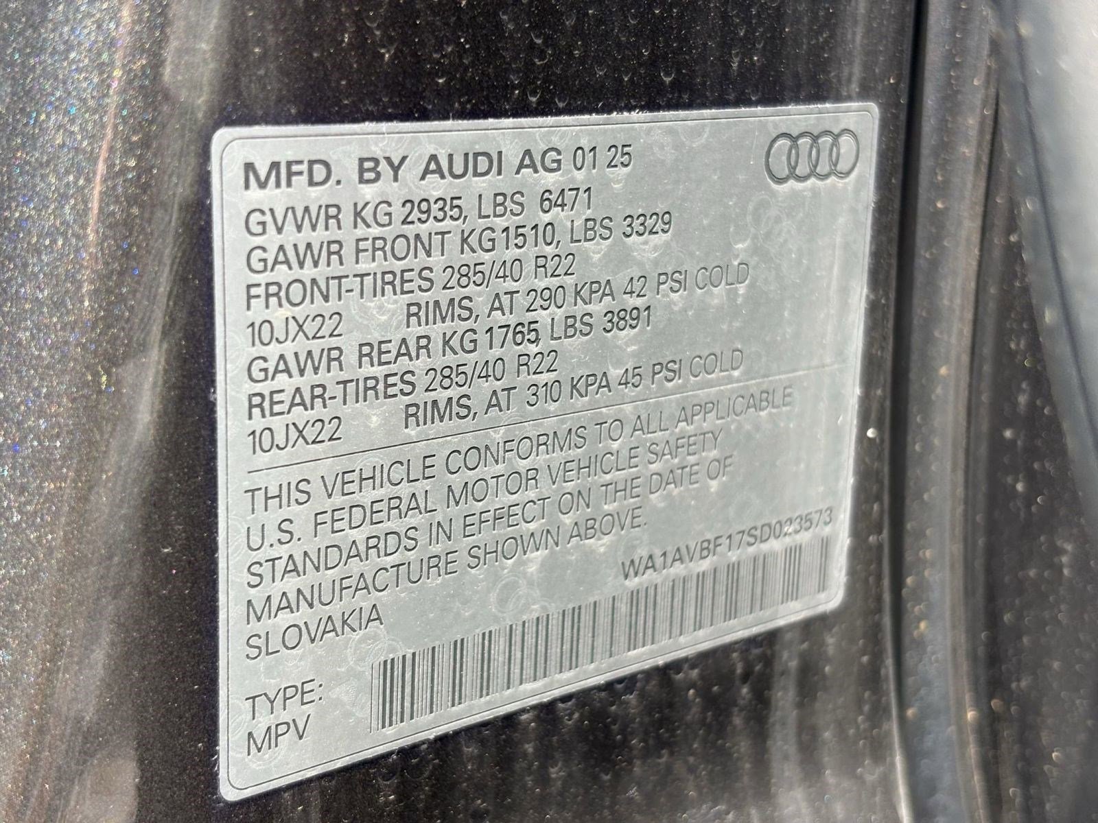 New 2025 Audi Q8 Premium image 19