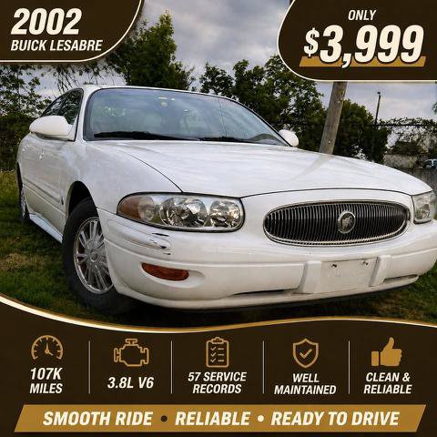 Used 2002 Buick Le Sabre Custom w/ Luxury Pkg