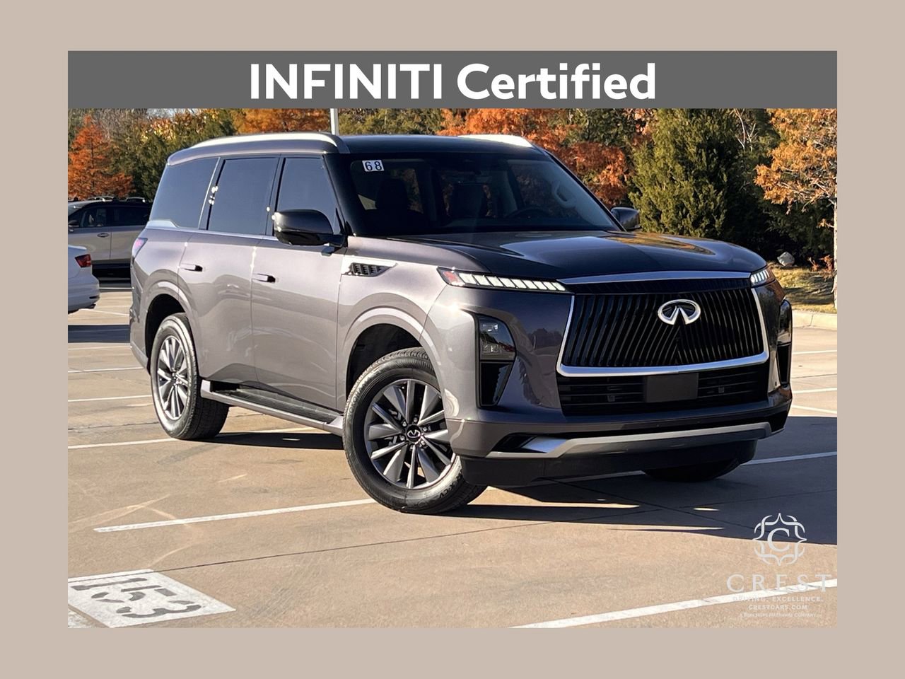 Certified 2025 INFINITI QX80 Pure