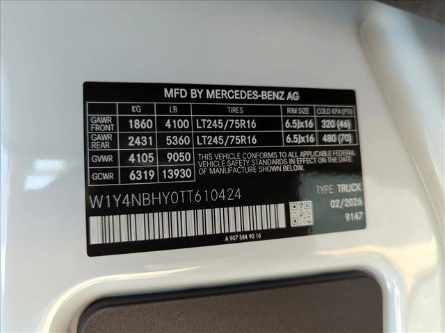 New 2026 Mercedes-Benz Sprinter 2500 image 17