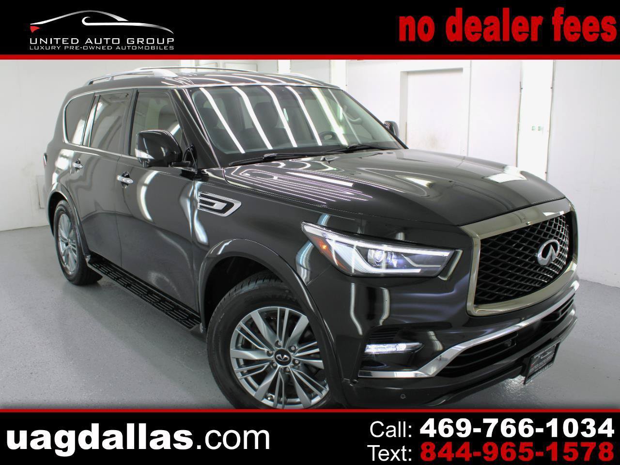 Used 2021 INFINITI QX80 Luxe w/ All-Season Package