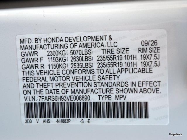New 2027 Honda CR-V Sport Touring image 21