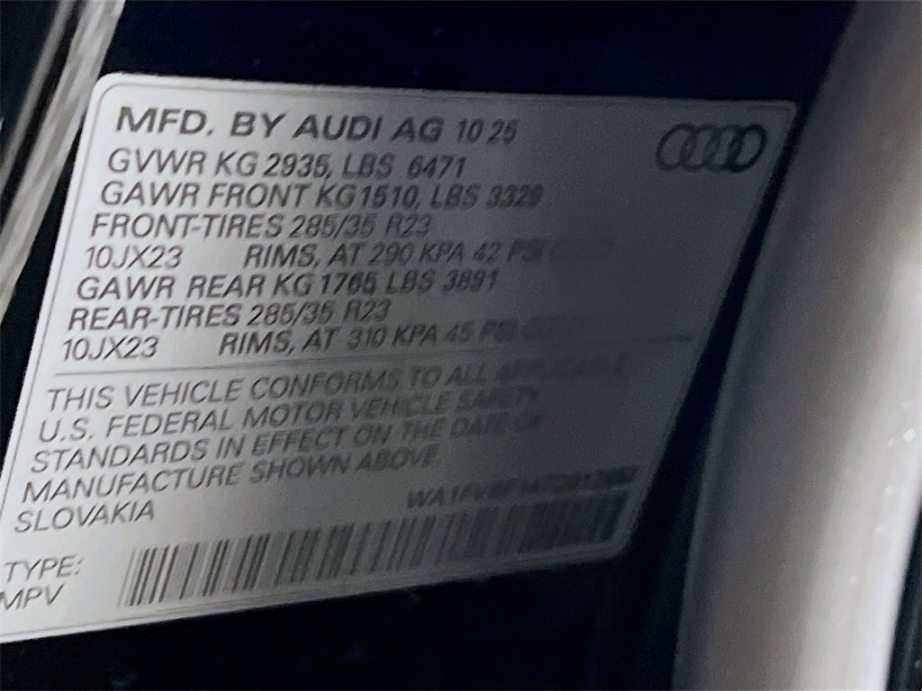 New 2026 Audi Q8 Prestige image 32