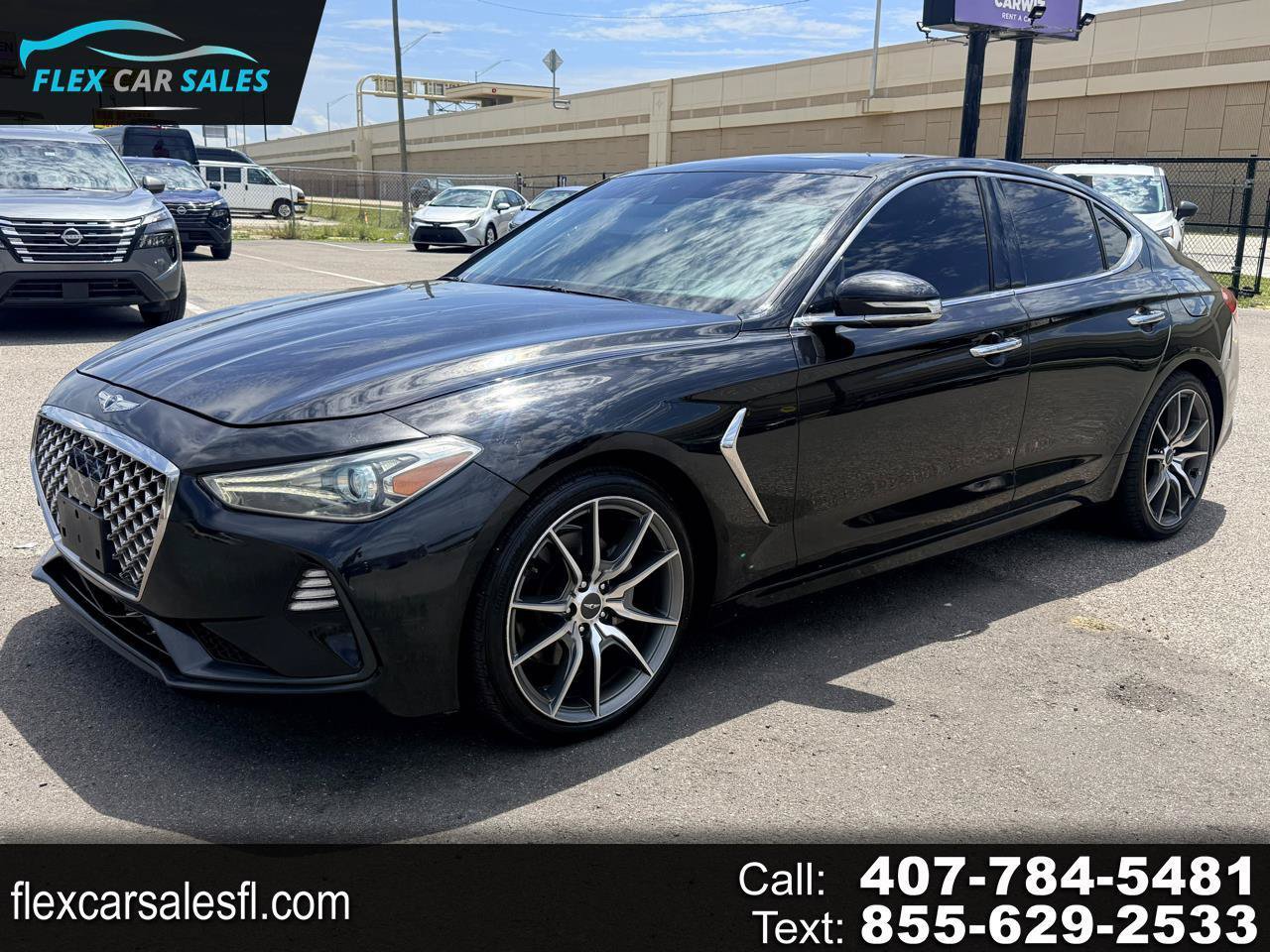 Used 2019 Genesis G70 2.0T Advanced w/ Dynamic Package RWD image 1