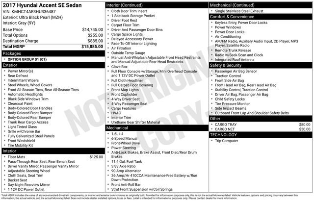 Used 2017 Hyundai Accent SE image 23