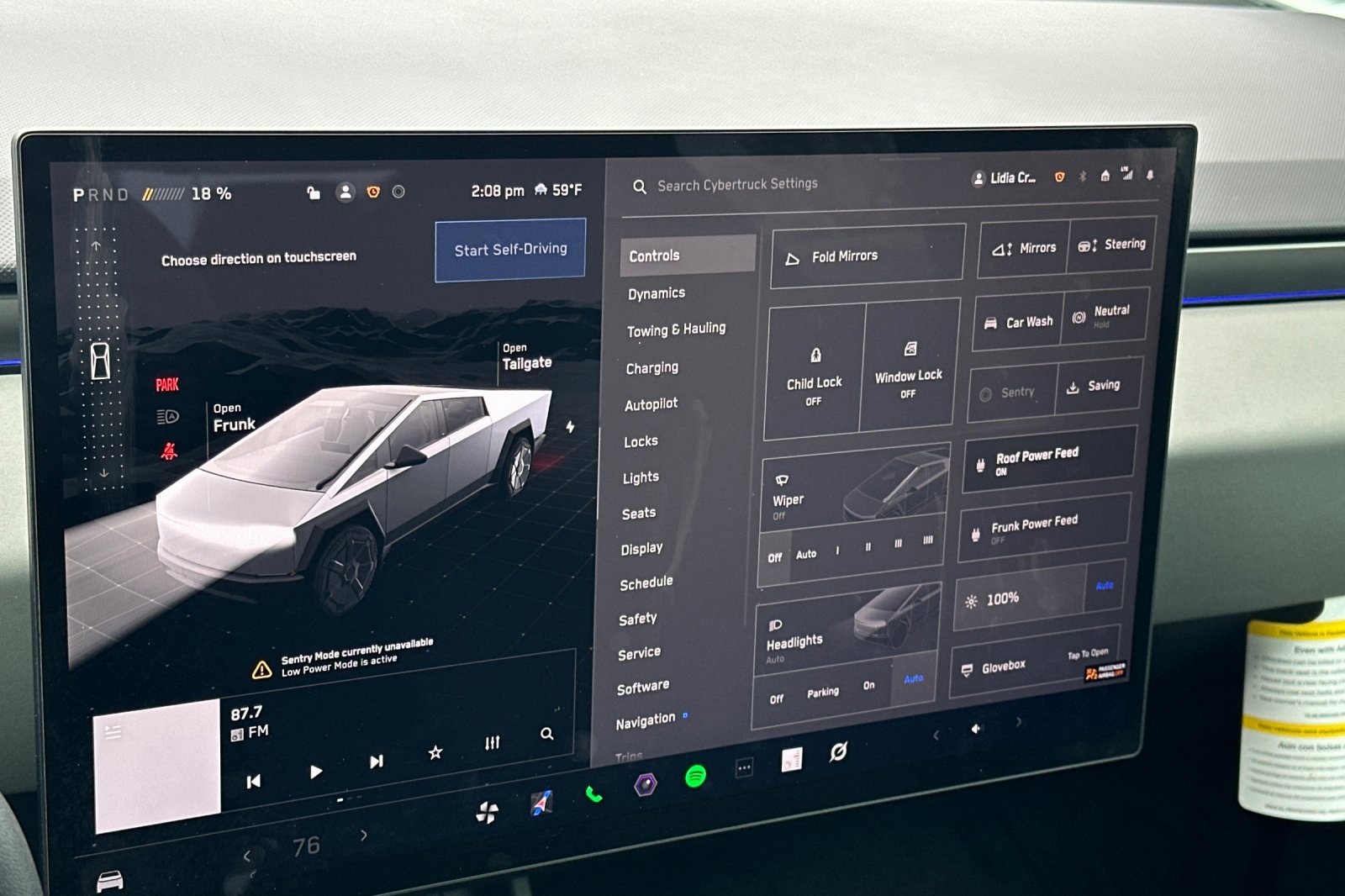 Used 2026 Tesla Cybertruck 2WD Crew Cab image 20