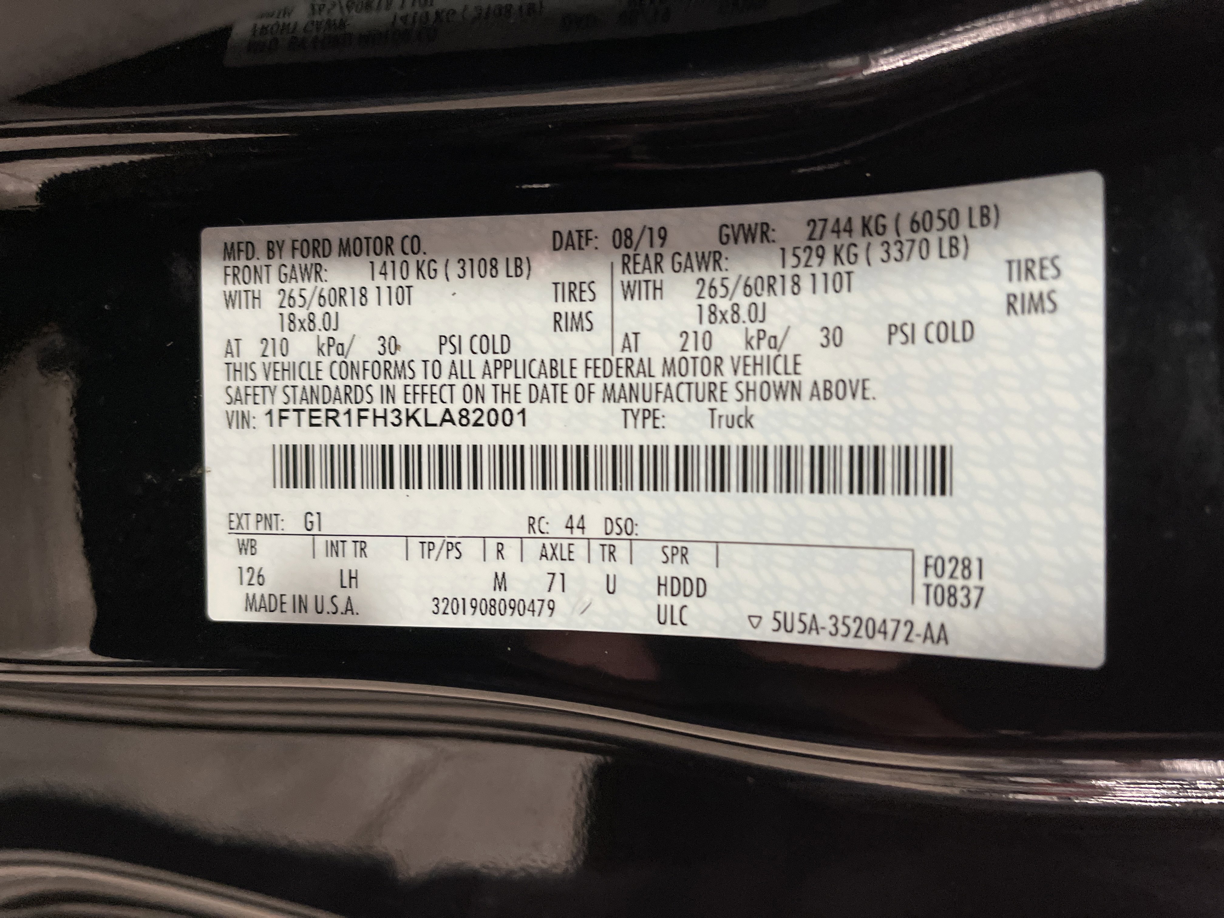 Used 2019 Ford Ranger XLT w/ Equipment Group 302A Luxury image 28