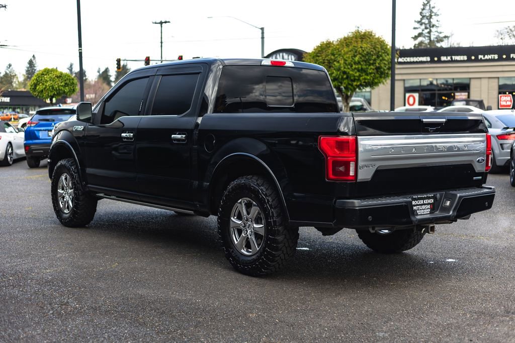 Used 2018 Ford F150 Platinum w/ Technology Package AWD/4WD image 13