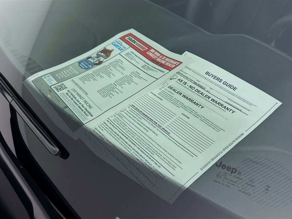 Certified 2025 Jeep Grand Cherokee L Limited AWD/4WD image 16