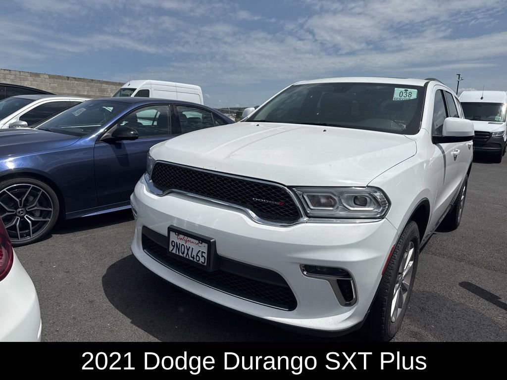 Used 2021 Dodge Durango SXT AWD/4WD image 1