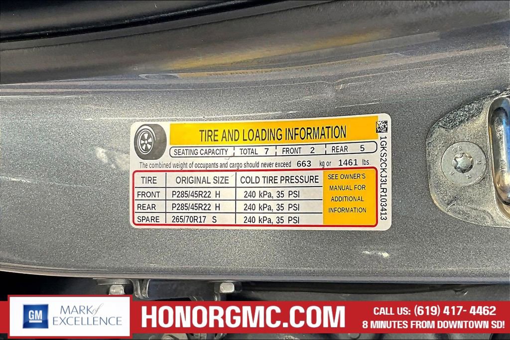 Used 2020 GMC Yukon Denali w/ Open Road Package image 19