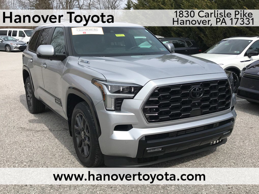 Certified 2024 Toyota Sequoia Platinum AWD/4WD image 1