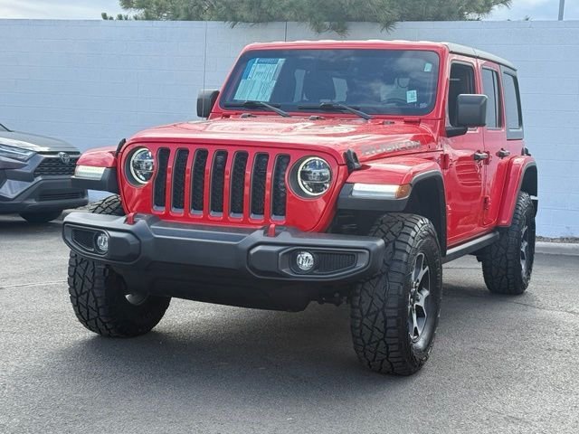 Used 2022 Jeep Wrangler Unlimited Rubicon w/ LED Lighting Group AWD/4WD image 1
