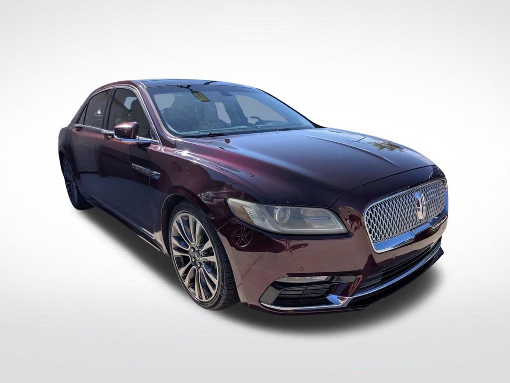 Used 2017 Lincoln Continental Select