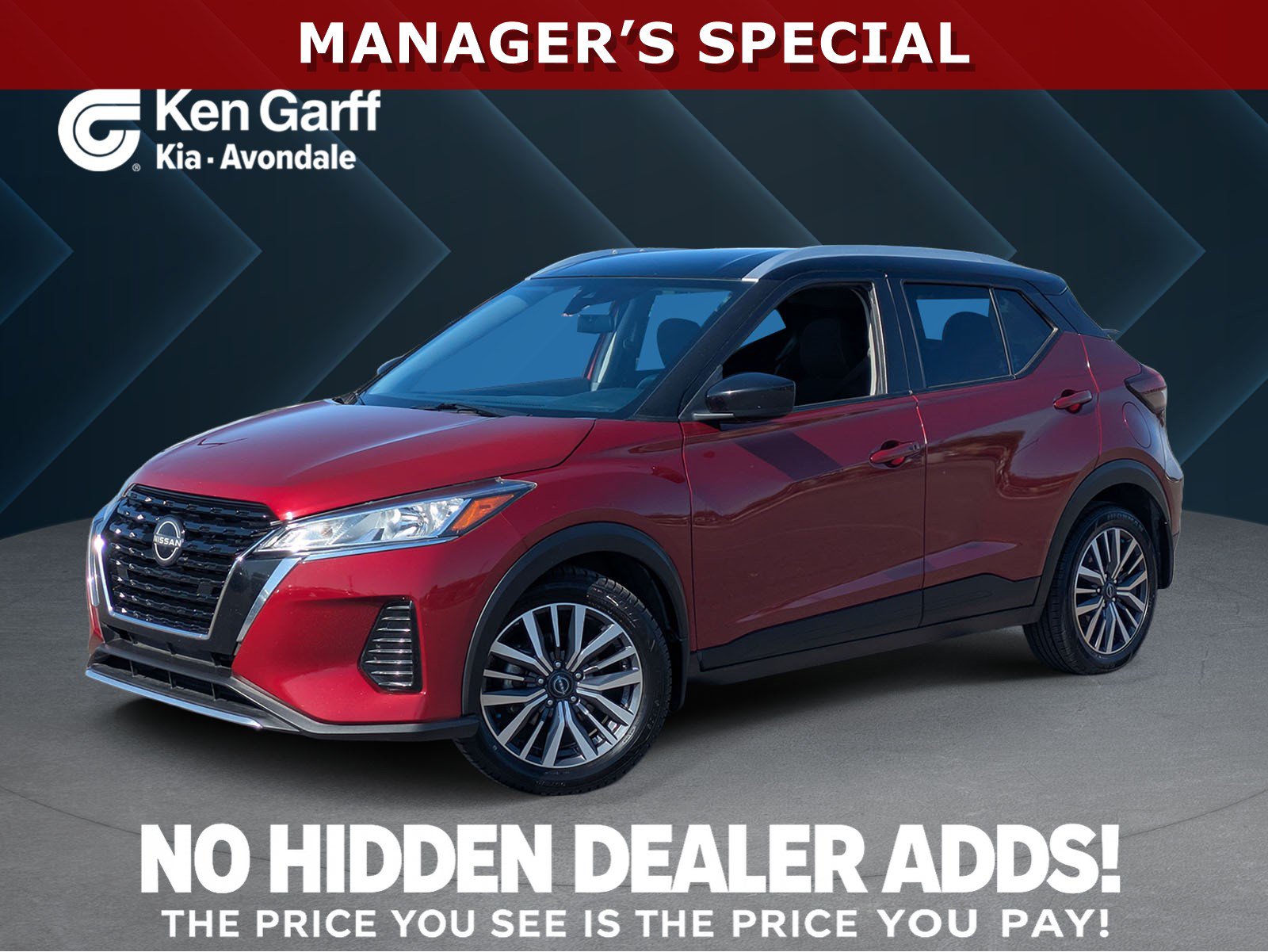 Used 2023 Nissan Kicks SV