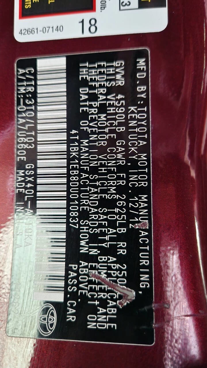 Used 2013 Toyota Avalon XLE Touring image 45